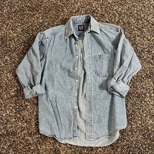 vintage GAP denim shirt
